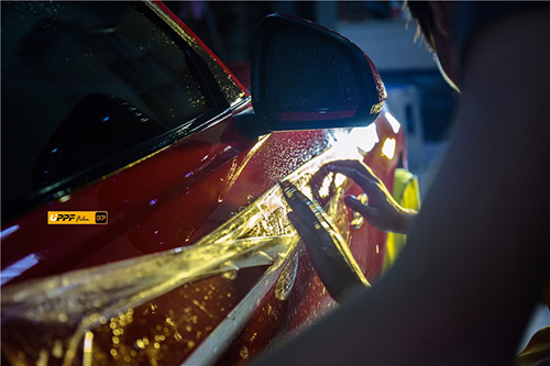 新款野马全车施工UPPF透明车衣-汽车漆面保护膜|隐形车衣