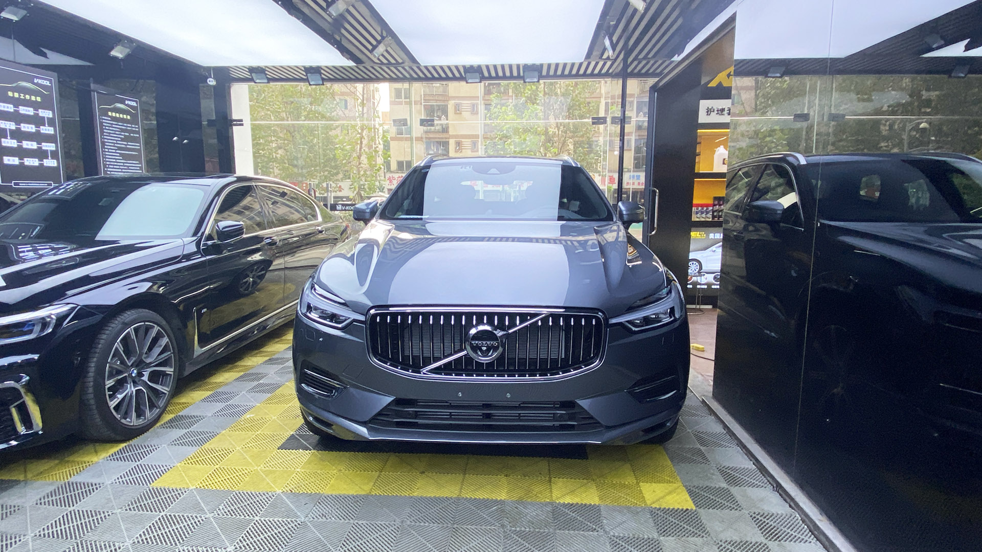 沃尔沃xc60海贝灰贴XPEL隐形车