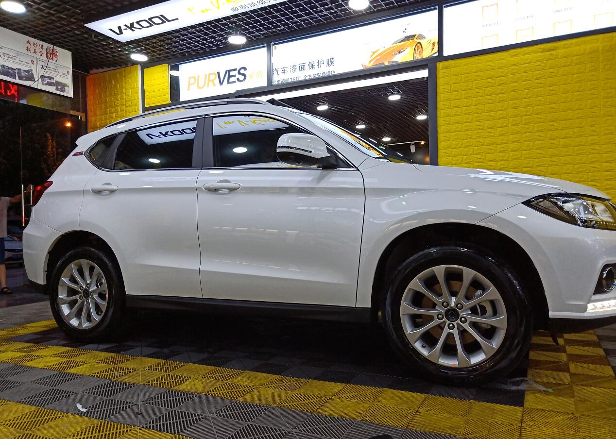 哈佛h5贴威固前档v70侧后挡k28效果展示