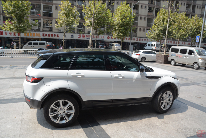 路虎极光贴威固隔热膜顶级v70 v40超清大图效果